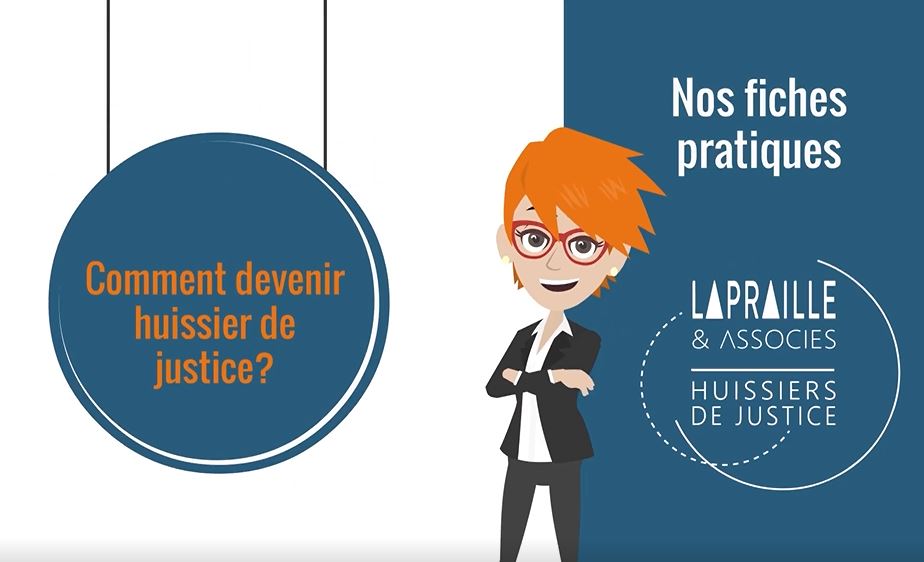 Découvrez une vidéo réalisée par l'Etude Lapraille et Associés expliquant comment devenir huissier de justice en Belgique